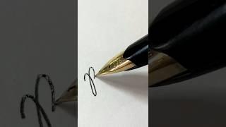 Writing Beautiful Handwriting | Pilot Elite Best Gold Nib Fountain Pen #calligraphy #pen #beautiful