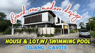 V-A110-24 • Brand New House & Lot w/ Swimming Pool in Exclusive Subdivision in Silang, Cavite