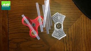 DIY Membuat Fidget Spinner Menggunakan Lem Tembak #AkuMauTau