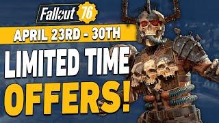 NEW SPECIAL OFFERS Coming to Fallout 76 Atomic Shop!