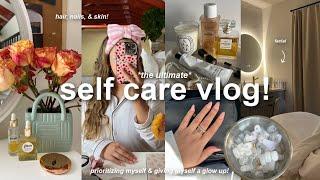 VLOG!‍️ self care routine, relaxing days in my life, treating myself, & maintenance routine!