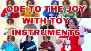 Inno alla gioia con violino e strumenti giocattolo - Ode to Joy with toy instruments and violin