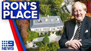 Late Ron Walker’s Toorak mansion on the market at eye-watering price | 9 News Australia