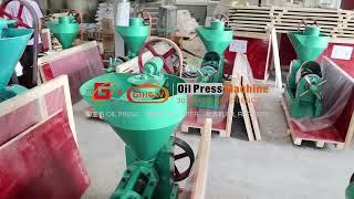 Guangxin Hot-Selling YZYX120 Screw Oil press with Low Residual Oil Rate