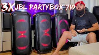 3x JBL Partybox 710 Loudness Test!!!