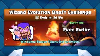 DOMINATING the Wizard Evolution Challenge in Clash Royale! | Epic Gameplay & Tips