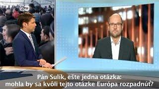 Utečenecká politika Nemecka | Richard Sulík pre Deutsche Welle