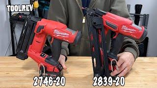 Milwaukee GEN II 15 Ga and 18 Ga Cordless Nailers