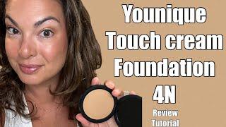 *NEW* Younique TOUCH Cream Foundation - 4N - review, tutorial, first impressions #younique