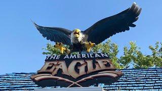 American Eagle - Front Seat POV - 4K - Six Flags - Gurnee IL - 2022