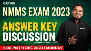 NMMS Exam 2023 - Answer Key Discussion | Xylem Class 8