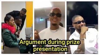 Housemates arguing when Sheggz won 500k at Pepsi live / Phyna, Bella, Adekunle, Groovy, Khalid live