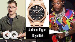 Watch Expert Critiques Celebrities' Watches (Quavo, Kanye, Rami Malek) | Fine Points | GQ