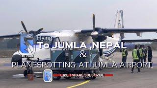 Jumla| Plane spotting At jumla Airport