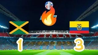 Jamaica VS Ecuador ( 1 √ 3)  #2024 Copa America