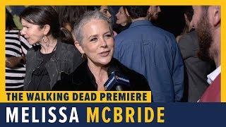 Melissa McBride - THE WALKING DEAD Season 10 Red Carpet Premiere Interview