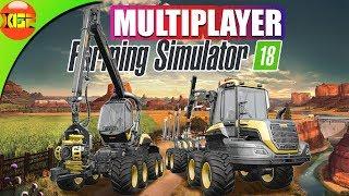 Farming simulator 18 gameplay, multiplayer gameplay its so amazing! Fs 18 multiplayer android ios!