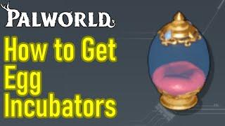 Palworld how to get egg incubator unlocked and built, ancient technology points, ancient civilizatio
