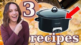 3 Crockpot dinners PERFECT for winter!! Winner Dinners 184