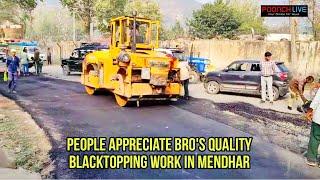 People Appreciate BRO's Quality Blacktopping Work In Mendhar