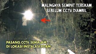 PASANG CCTV DI GOA BAWAH TANAH LOKASI INSTALASI PDAM TAPI CCTV MALAH DICURI ORANG | CCTV HOROR 33
