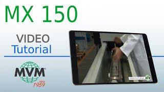 VIDEOTUTORIAL MX150 - Afiladora de cuchillas rectas