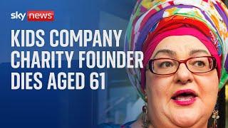 Camila Batmanghelidjh: Kids Company charity founder dies aged 61