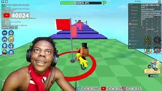 IShowSpeed Plays Roblox OBBY but Your’e on a bike (Full Video) 