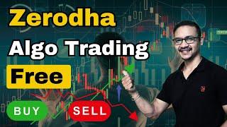 Algo Trading Free Zerodha Users के लिए  | Live Demo In Kite | profit2day