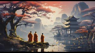 Enlightening Zen Story: The Two Monks and the Woman | Tranquil Narratives