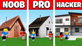 CASA REALISTA de NOOB vs. PRO vs. HACKER!