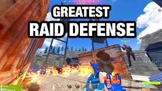 The GREATEST *Aloneintokyo* RAID DEFENSE in Rust Console Edition! (Pvp fights & More!)