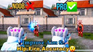 Make Your Hip-Fire Accuracy Strong In PUBG/ BGMI ️ (3.1 Update) | Hidden Secret Of Hip-Fire ️