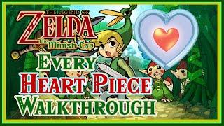 The Legend of Zelda: The Minish Cap -  Every Heart Piece Walkthrough