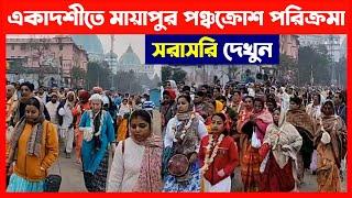 ইসকন মায়াপুর ধাম পঞ্চক্রোশ পরিক্রমা সরাসরি দেখুন Iskcon Mayapur Parikrama