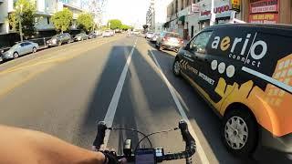 FASTEST CYCLIST IN K-TOWN Uber Eats and DoorDash Deliveries #KoreaTown #LosAngeles #CrankHustle