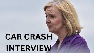Liz Truss's Car Crash Interview with James Hanson, BBC Bristol