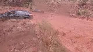 Monsoon Season is Alive in the Southwest! #ridesmartridesafe #lndcrsrmoto #CapitolGorgeFlashFlood