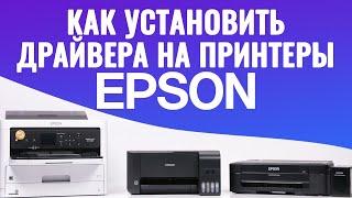 Как установить драйвер на принтер | Драйвера на Epson | Видеоинструкция