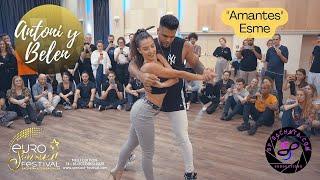 AMANTES - ESME / ANTONI Y BELEN / Bachata demo in Euro Sensual Festival (Dusseldorf, Germany)