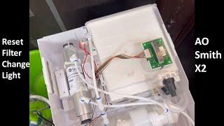 How To Reset Red LED Blinking (Filter Change) AO Smith X2/X3/RO Water Purifier | AO Smith X2 Filter