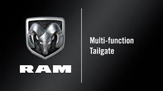 Multi-function Tailgate | How To | 2021 Ram 1500 DT
