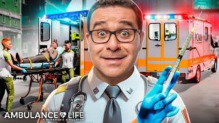 PRIMEIRA OCORRÊNCIA - #2 AMBULANCE LIFE A PARAMEDIC SIMULATOR