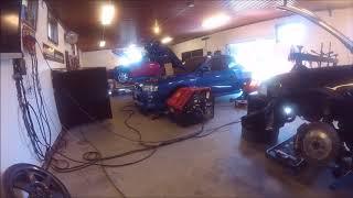 Impreza Type r on Dyno