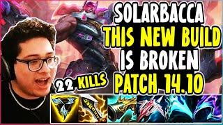 SOLARBACCA This NEW Gangplank BUILD is BROKEN Patch 14.10