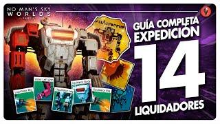 GUÍA de LIQUIDADORES Expedición 14 de No Man's Sky