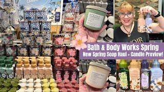 Bath & Body Works New Spring Soap Haul + Candle Preview!