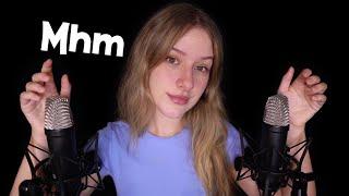 ASMR "Mhm" from ear to ear (new mics)