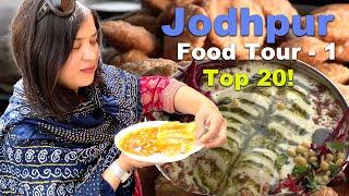 Jodhpur Street Food walk Part - 1 | Jodhpur top 20 Food Item | Jodhpur Food Tour | Jodhpur Food Walk