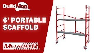 METALTECH BUILDMAN GRADE - 6' Portable Scaffolding